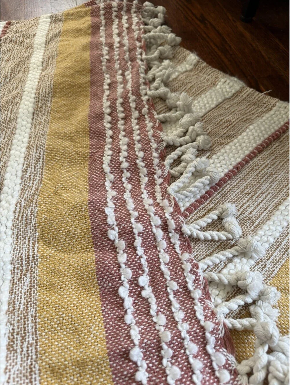 DKNY Soft Throw Blanket Multicolor Soft With Tastes